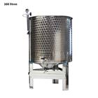 Full stainless steel wine vat 300 litres