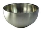 Double walled stainless steel bowl 24 cm