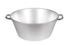 Aluminium basin for grease and jam - 47 litres