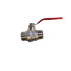 Bronze and stainless steel quarter turn valve - 3/4"" (20/27) - male - male