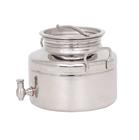 Stainless steel oil can - 3 litres