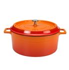 Round casserole dish - 32 cm - orange