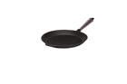 Round cast iron induction grill pan - 28 cm