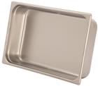 Stainless steel gastronorm container 1/1. Height: 10 cm EN-631