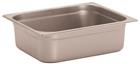 Stainless steel gastronorm container 1/2. Height: 10 cm EN-631
