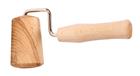 Conical wooden rolling pin for rolling pastry