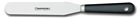 Stainless steel straight spatula - 17 cm