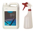 Window and modern surface cleaning kit - 5 litres - with spray bottle