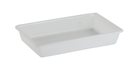 Stackable rectangular food tray 8 litres