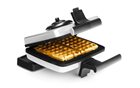 Waffle maker with plates for waffles 15x9 cm