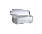 Aluminium braising pan 40x26 cm with a lid