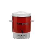 Enamelled electric steriliser with a tap and timer - Tom Press