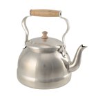 2 liter aluminum kettle with wooden handle