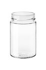 Glass jar 327 ml diam 69 mm with capsule with high skirt by 24