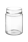 Glass jar 314 ml diam 73 mm with capsule with very high skirt by 24