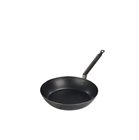 Steel frying pan for induction hobs. 28 cm.