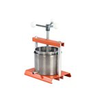 4.9 litre stainless steel screw press