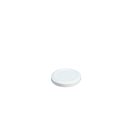 White twist off capsules 53 mm in diameter by 20