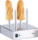 Professional bread warmer for hot dog sandwiches