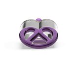 Pretzel cookie cutter with pusher