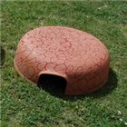 Terracotta hedgehog shelter