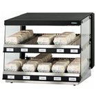 Heated 80 cm Burger Pass Display Case Adjustable from 30 to 90°C for Hot Sandwich and Burger