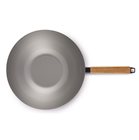 20 cm carbon steel wok pan and acacia handle