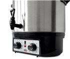 ABC 27-litre electric sterilizer ininox with timer and tap for jars and hot drinks