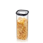Glass storage box with lid 1.9 liters for airtight bulk