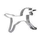 Set of 4 stainless steel cookie cutters 2 unicorns rainbow star
