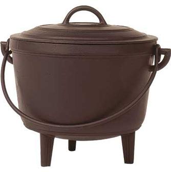 Cast iron cauldron 8 litres