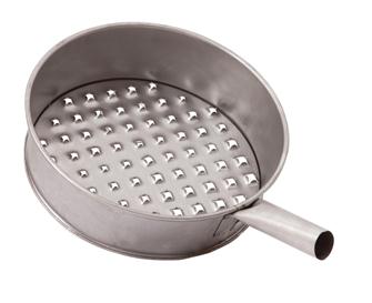 Breton style pan for grilling chestnuts