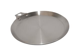 Crepe pan 26 cm with no handle and beeswax coating