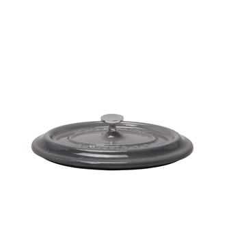 Oval grey cast iron lid