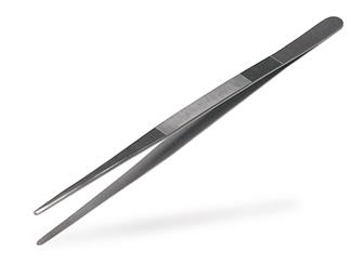 Chef´s tweezers in stainless steel for dressing and decorating
