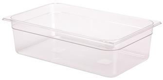 BPA free gastronorm container 1/1 in copolyester. Height 15 cm.