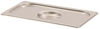 Stainless steel lid for gastronorm container 1/3 EN-631 standard