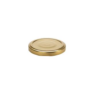 Gold twist off lids - 63 mm by 20