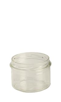 Glass pâté jars 190 g with twist off lids by 12