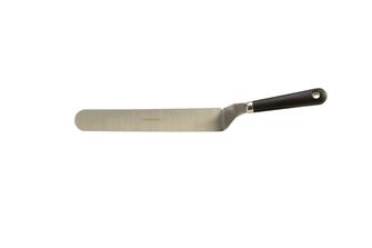 Angled spatula in stainless steel - 24 cm