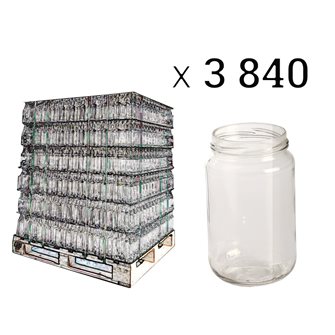 Honey jar - 500 g - with label protection