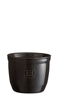 Ramequin anthracite Charcoal Emile Henry 8.5 cm