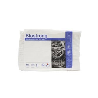 100 disposable white tea towels 42x38 cm