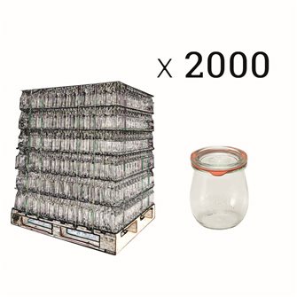 Jar Weck 220 ml per pallet 2000