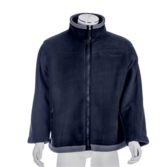 Long-sleeved fleece jacket with long sleeves Bartavel Husky navy blue XXL