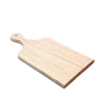 Parsley board 30x13x1,5 cm ash with handle, made in France