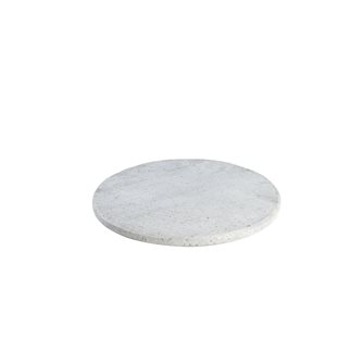 Refractory lava stone for round pizza 33 cm for oven and barbecue