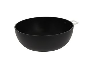 High induction sauté pan 24 cm forged ultra resistant non-stick removable tail made in France