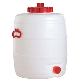 Cylindrical food grade keg - 80 litres