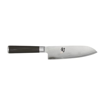 Japanese Santoku knife 18 cm Kai Shun Classic forged Damascus steel versatile knife made in Japan